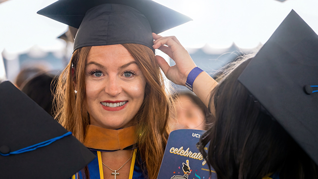 Graduation portrait